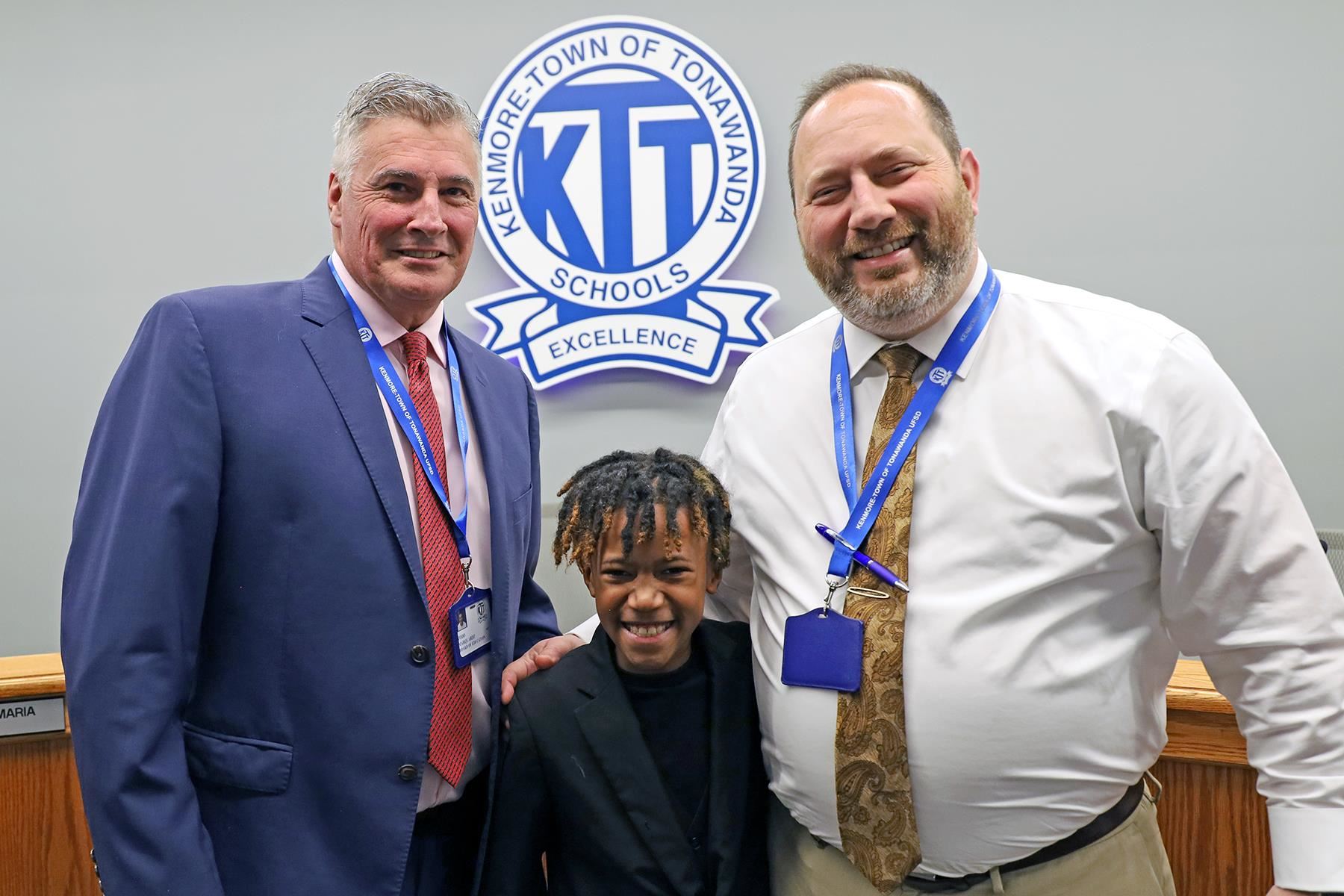 Azaun Jansson, Franklin Middle School Student